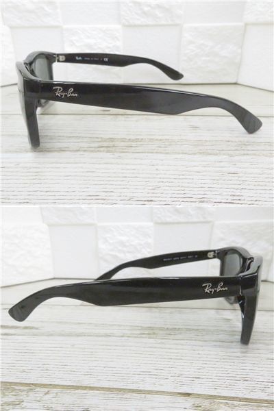 5J059NZ◎Ray-Ban レイバン JUSTIN RB4165-F 601/71 サングラス 眼鏡フレーム メガネ◎中古品の画像3