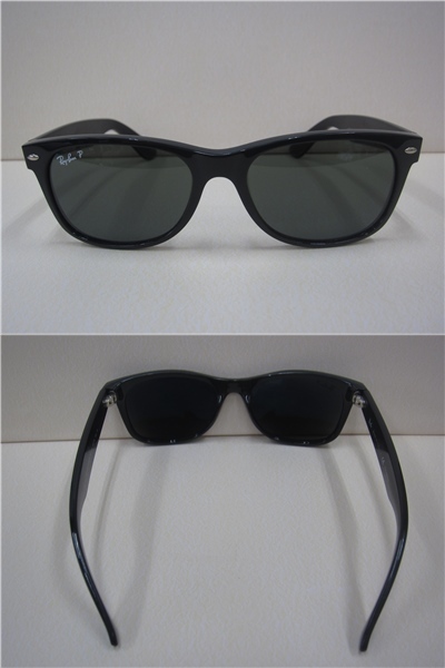 5E274NZ*Ray-Ban/ RayBan NEW WAYFARER новый Wayfarer RB2132 солнцезащитные очки / очки черный * б/у товар 