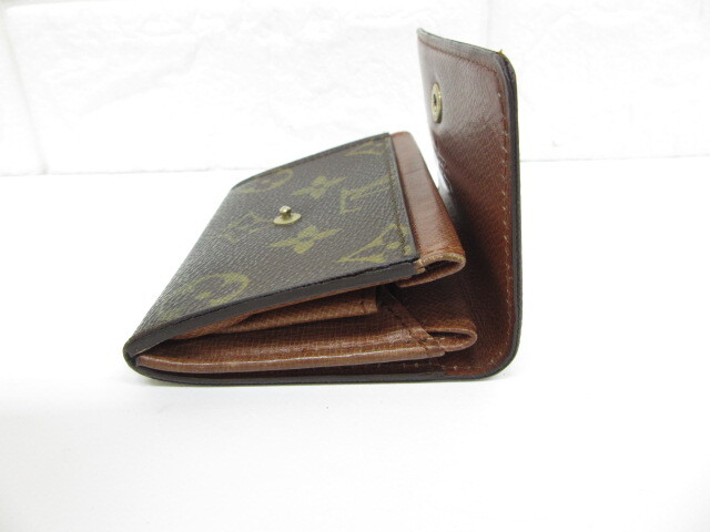 5D019SZ◎LOUIS VUITTON ルイヴィトン M61930 モノグラム ポルトモネ プラ コインケース 小銭入れ カードケース◎中古の画像5