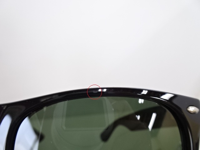 5M205SZ◎Ray-Ban レイバン RB2132-F NEW WAYFARER ニューウェイファーラー サングラス◎中古_画像8