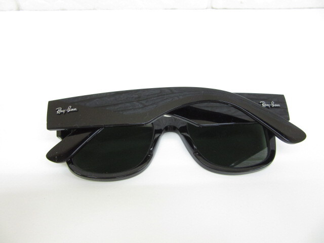 5D299NZ◎Ray-Ban レイバン RB0840-S MEGA WAYFARER 901/31 サングラス 眼鏡フレーム 度なし◎中古_画像6