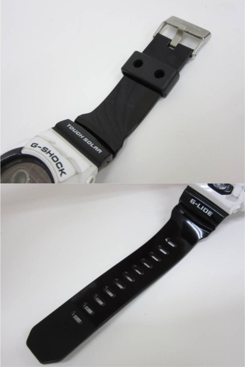 5D080◎CASIO カシオ G-SHOCK GWX-8900B タフソーラー マルチバンド6 G-LIDE デジタル 腕時計 稼働品◎中古の画像10