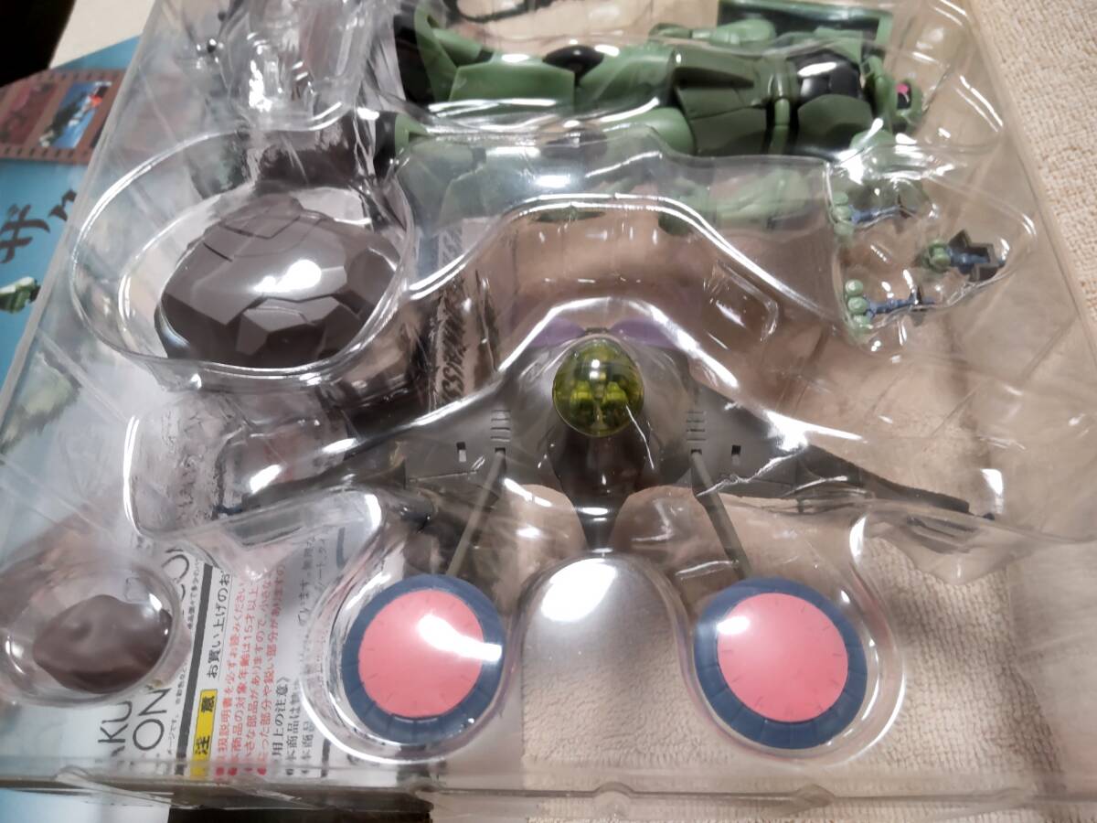 美品 ROBOT魂 ＜SIDE MS＞ ザクll & ジオン公国軍偵察機セット ver.A.N.I.M.E. ロボット魂の画像4