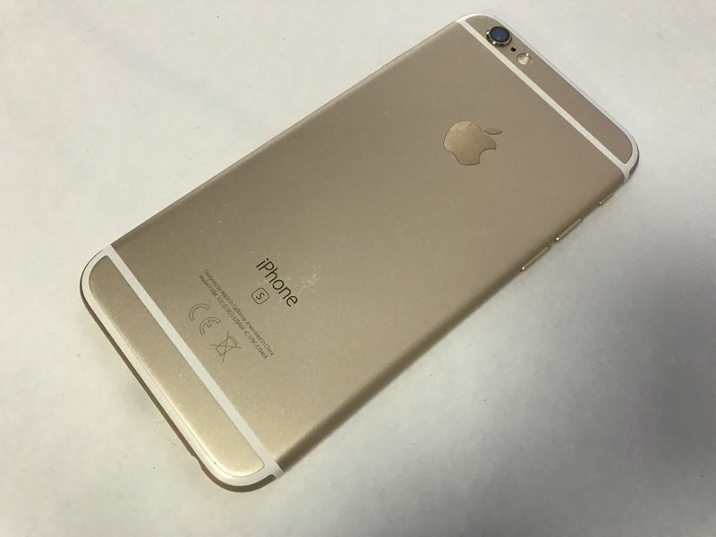 GL165 SIMフリー iPhone6s 32GB ゴールド ジャンク ロックOFFの画像2
