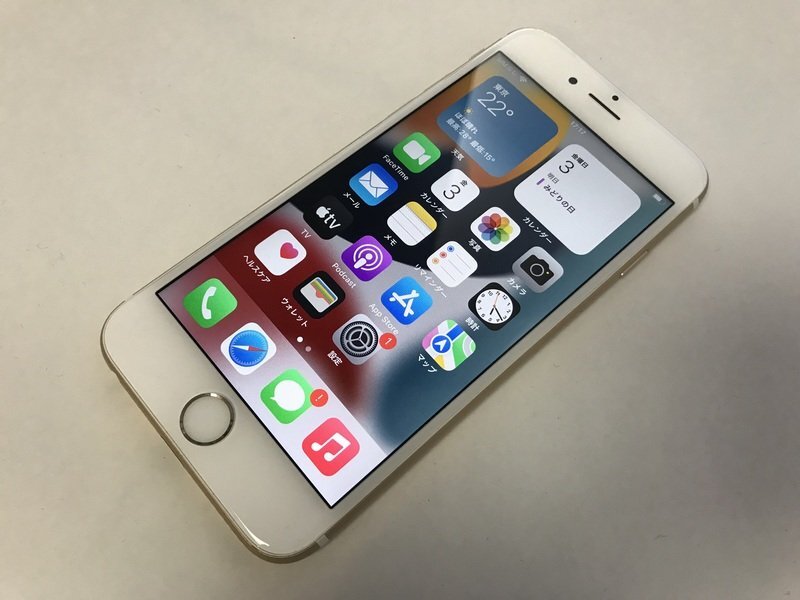 GL164 SIMフリー iPhone6s 64GB ゴールド ジャンク ロックOFFの画像1