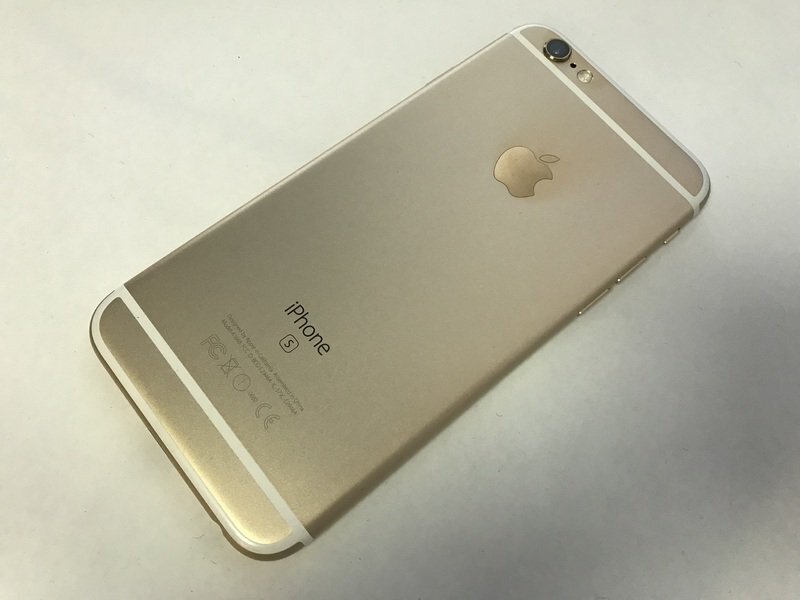 GL164 SIMフリー iPhone6s 64GB ゴールド ジャンク ロックOFFの画像2