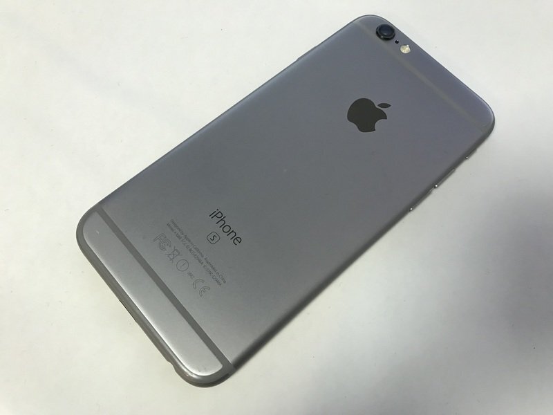 GL159 SIMフリー iPhone6s 64GB スペースグレー ジャンク ロックOFFの画像2