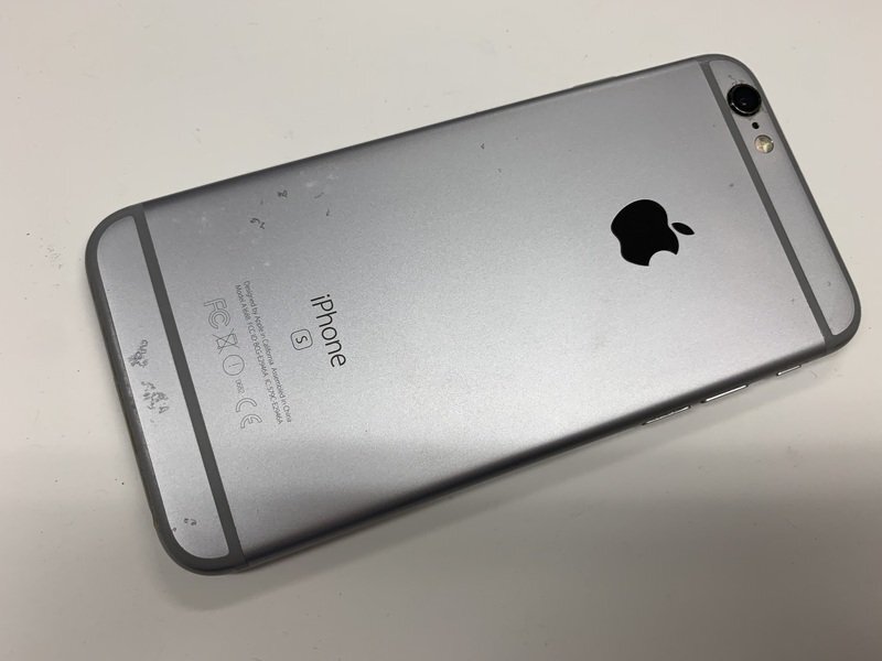 JL393 SIMフリー iPhone6s スペースグレイ 16GBの画像2