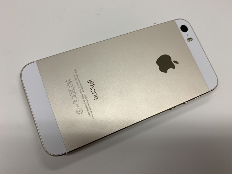 JN293 SoftBank iPhone5s ゴールド 16GB 判定○の画像2