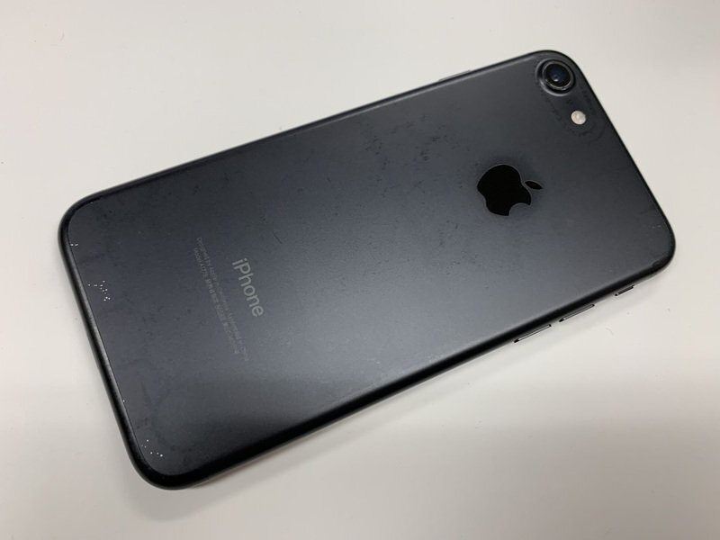 JN440 SIMフリー iPhone7 ブラック 128GB ジャンク ロックOFFの画像2