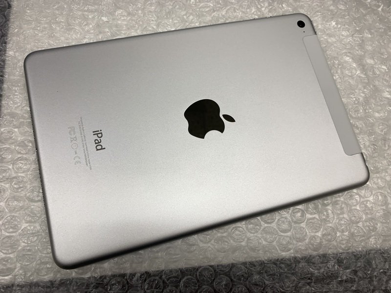 JI962 SIMフリー iPad mini 第4世代 Wi-Fi+Cellular A1550 シルバー 16GB_画像2