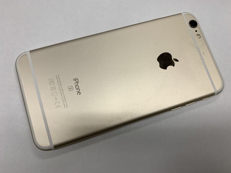 JJ864 SIMフリー iPhone6sPlus ゴールド 64GB_画像2