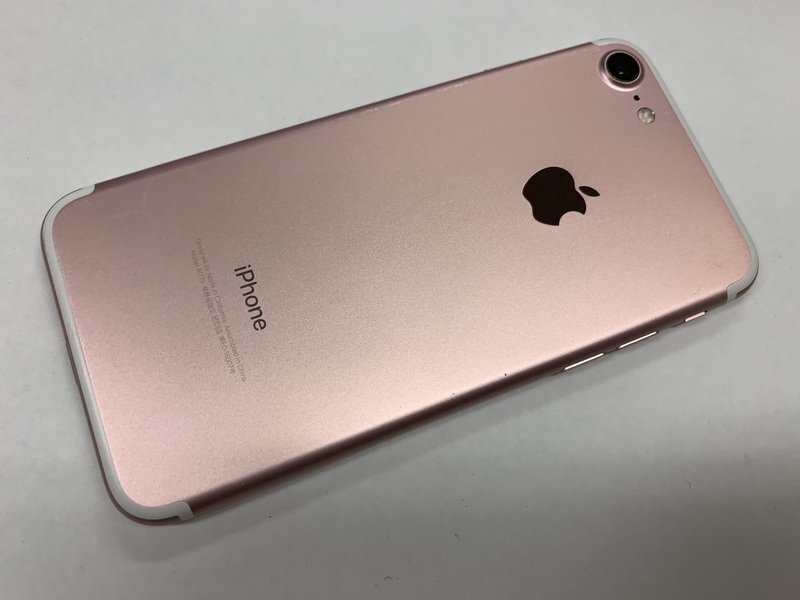 JN954 SIMフリー iPhone7 ローズゴールド 32GB ジャンク ロックOFF_画像2