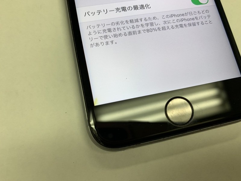 JN857 SIMフリー iPhone6s スペースグレイ 32GB ジャンク ロックOFF_画像5