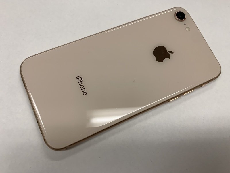 JN845 SIMフリー iPhone8 ゴールド 64GB ジャンク ロックOFF_画像2