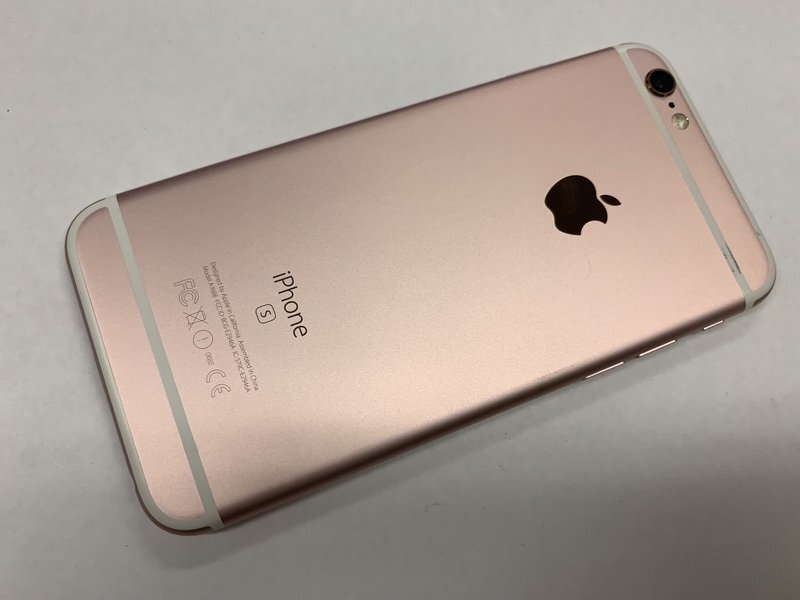 JN821 SIMフリー iPhone6s ローズゴールド 64GB ジャンク ロックOFF_画像2