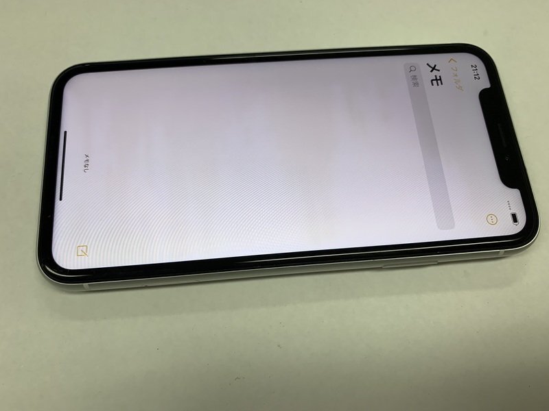 JN969 SIMフリー iPhoneXR ホワイト 128GB_画像5