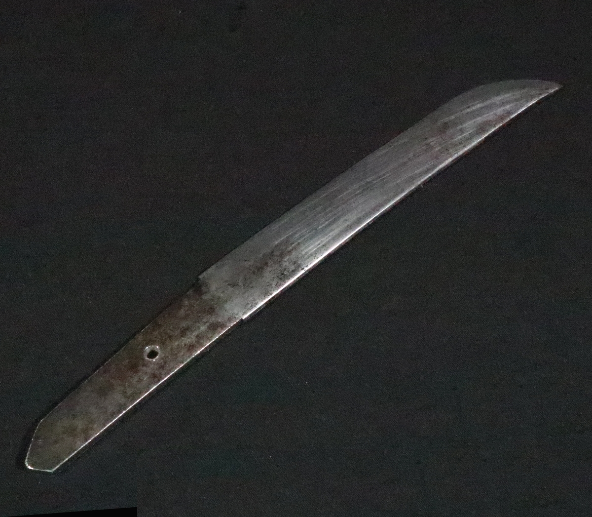 日本刀 菖蒲造り刀身 刃長14.9cm 短刀 ナイフ 合法品_画像3