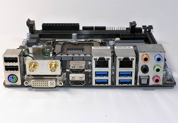送料無料 Gigabyte LGA1150 Mini-ITX マザーボード GA-H97N-WIFIの画像3