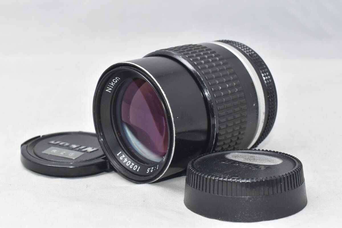 Nikon ニコン Ai-S NIKKOR ニッコール 105mm F2.5 マニュアルフォーカス 単焦点_画像1