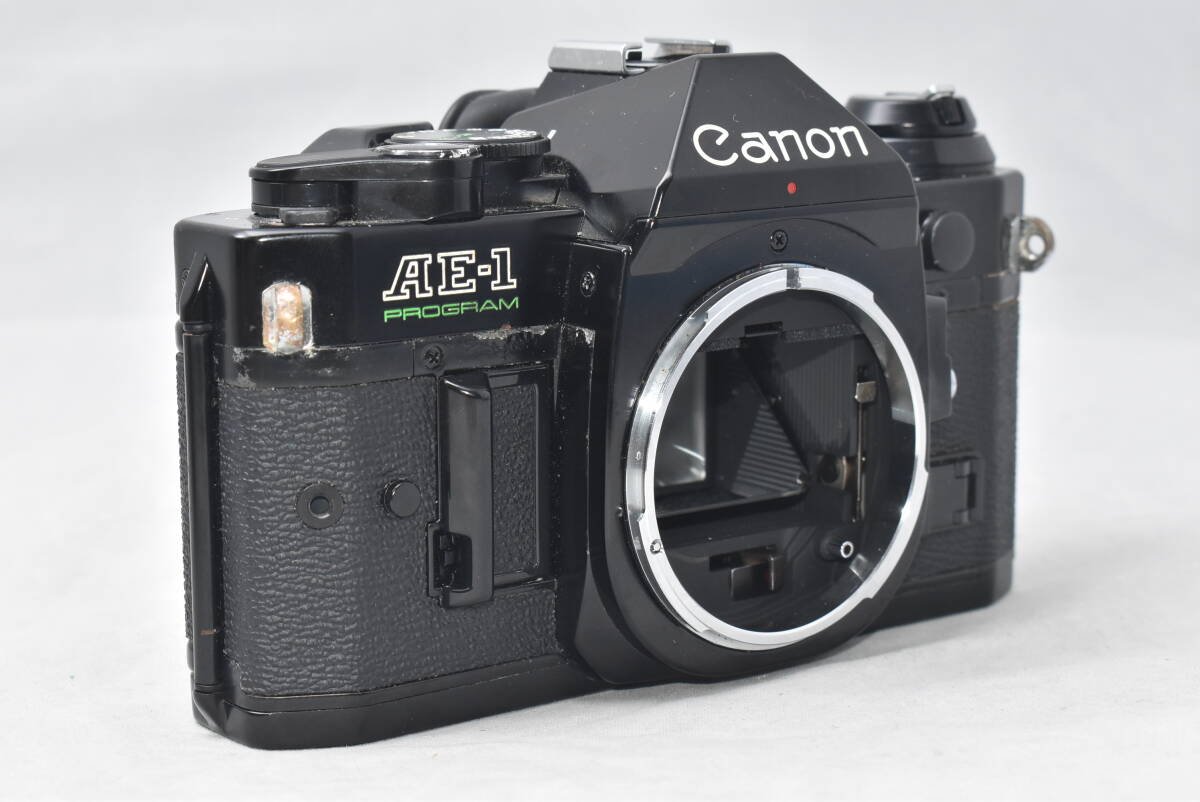 Canon キヤノン AE-1 PROGRAM ブラック フィルム一眼レフカメラ_画像2
