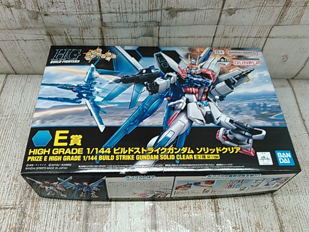 He1453-100![60] не собран самый жребий Mobile Suit Gundam gun pra 2023 E.HIGH GRADE 1/144 build Strike Gundam solid прозрачный 