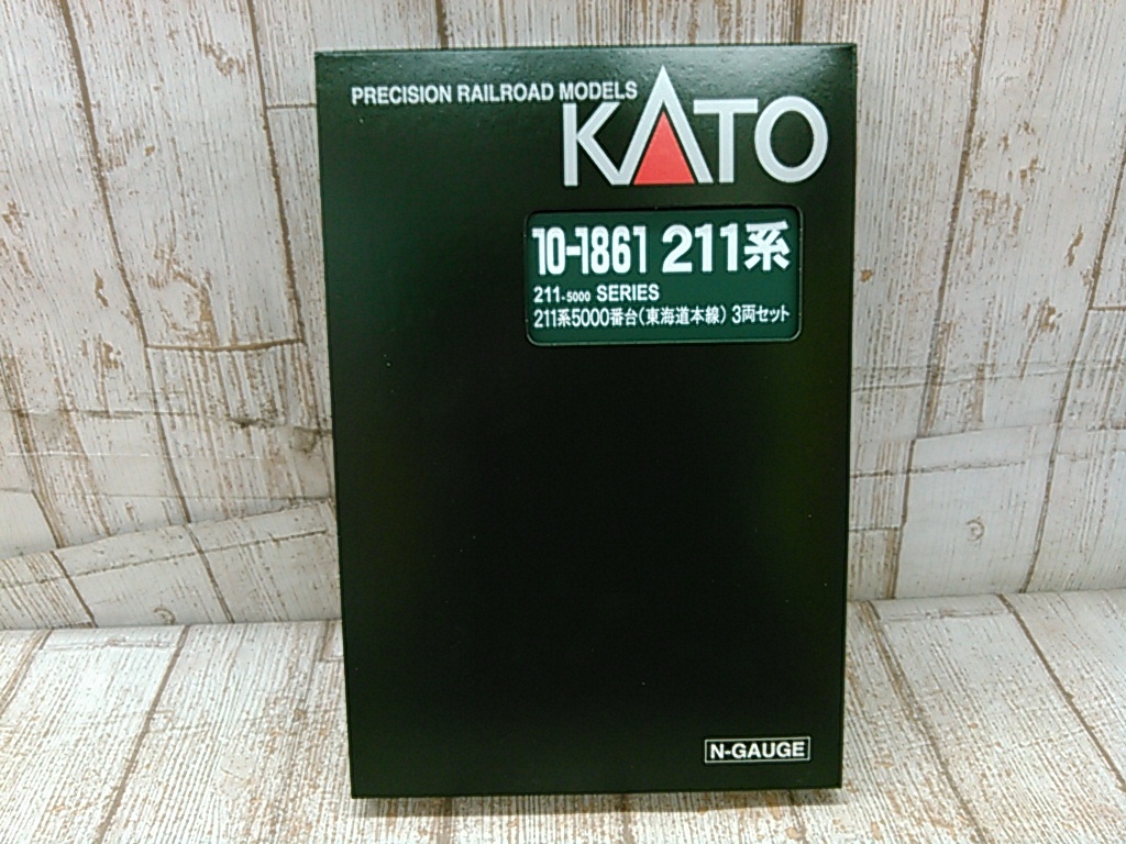 He1712-102♪【60】KATO 10-1861 211系5000番台 東海道本線 3両セット_画像1