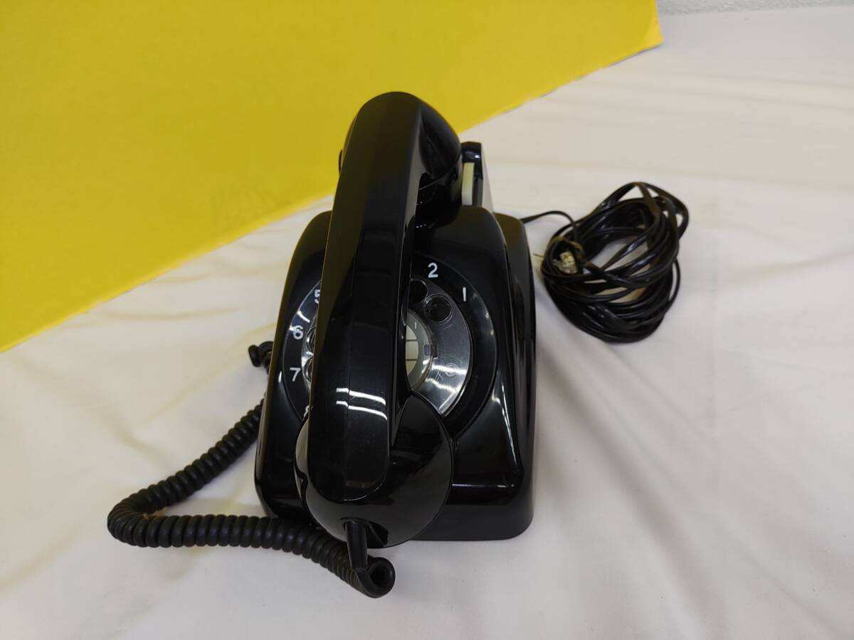  day 503-336![80]( operation not yet verification * not yet inspection goods ) Showa Retro dial type black telephone 