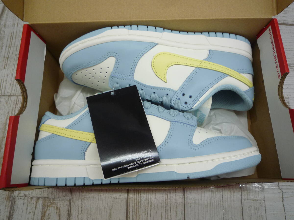 Ua9124-187![80] unused goods NIKE WMNS DUNK Low Ocean Bliss Dan Claw Ocean Bliss US7 24.DD1503123