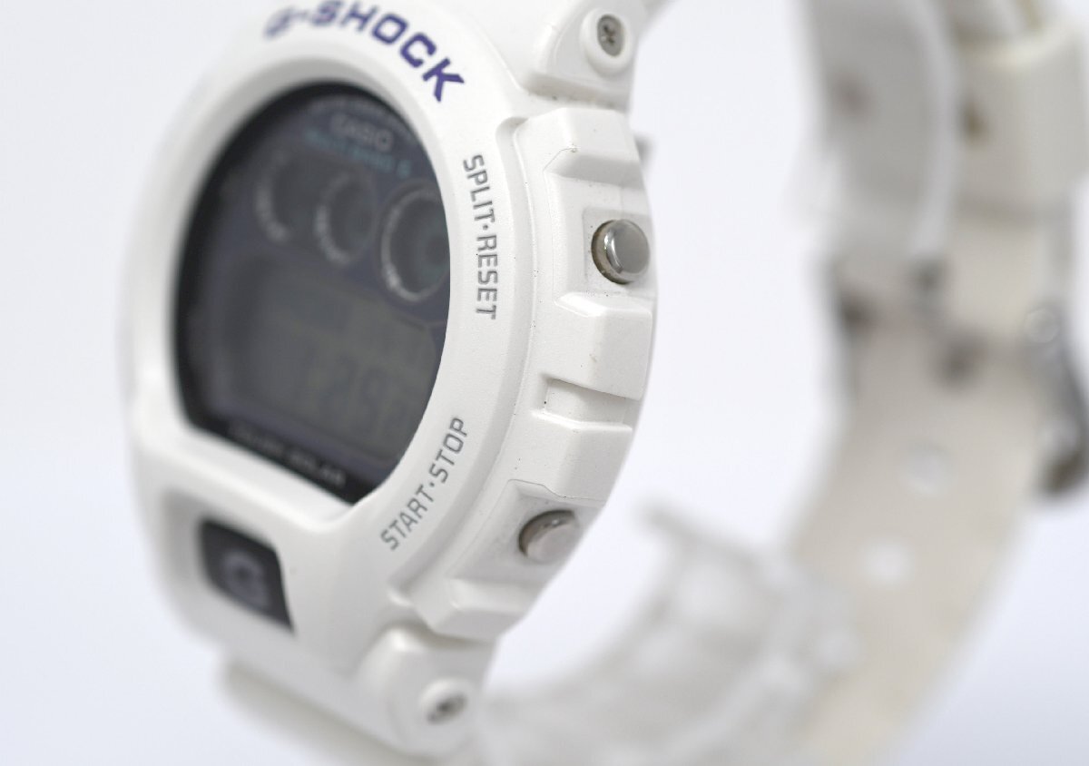 [レアモデル] 稼働品【CASIO】カシオ G-SHOCK GW-6900A-7JF ホワイト マルチバンド6 電波 タフソーラー 動作OK 未使用品_画像4