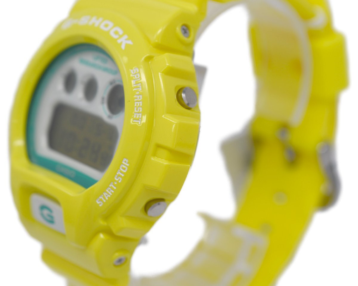 レア [未使用品] 稼働品【CASIO】カシオ G-SHOCK×LIFTED RESEARCH GROUP DW-6900LR-9AJR イエロー メンズ 動作OK 未使用品 箱 保証書付_画像4