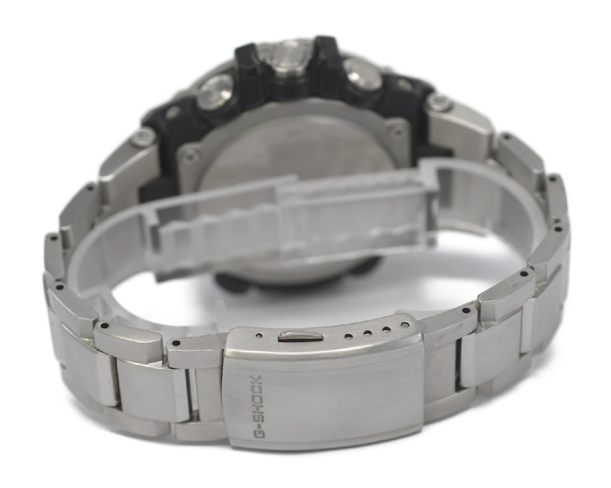 [中古品] 稼働品【CASIO】カシオ G-SHOCK G-STEEL GST-B100D-1A9JF マルチバンド6 電波 タフソーラー Bluetooth搭載 動作OK 定5.5万_画像6