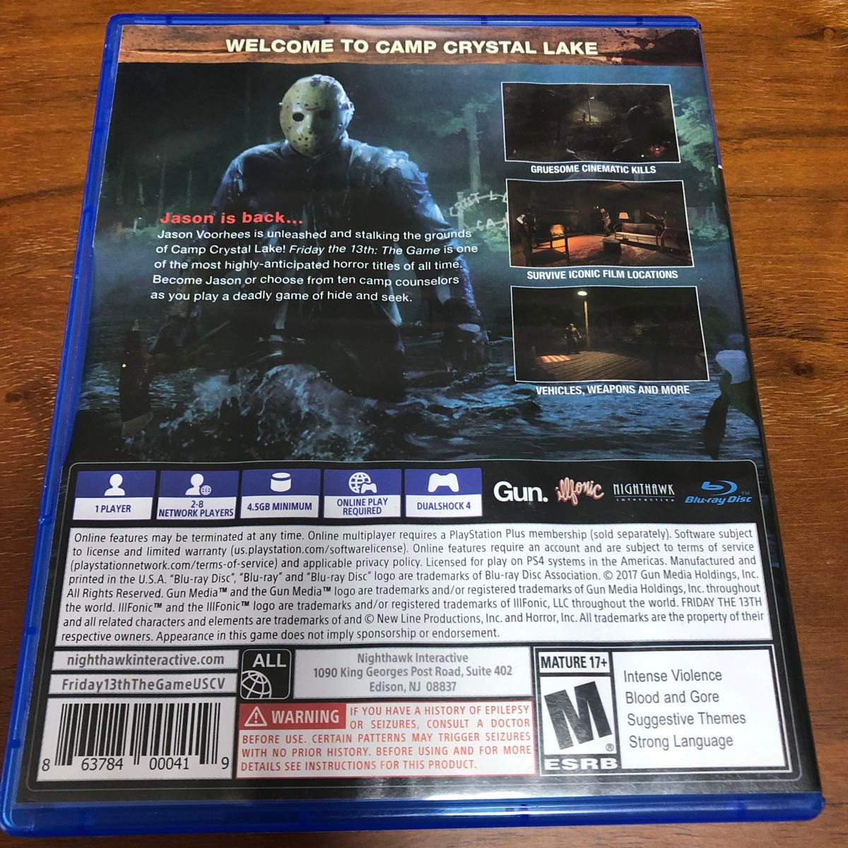 【PS4】 Friday The 13th The Game [輸入版:北米]