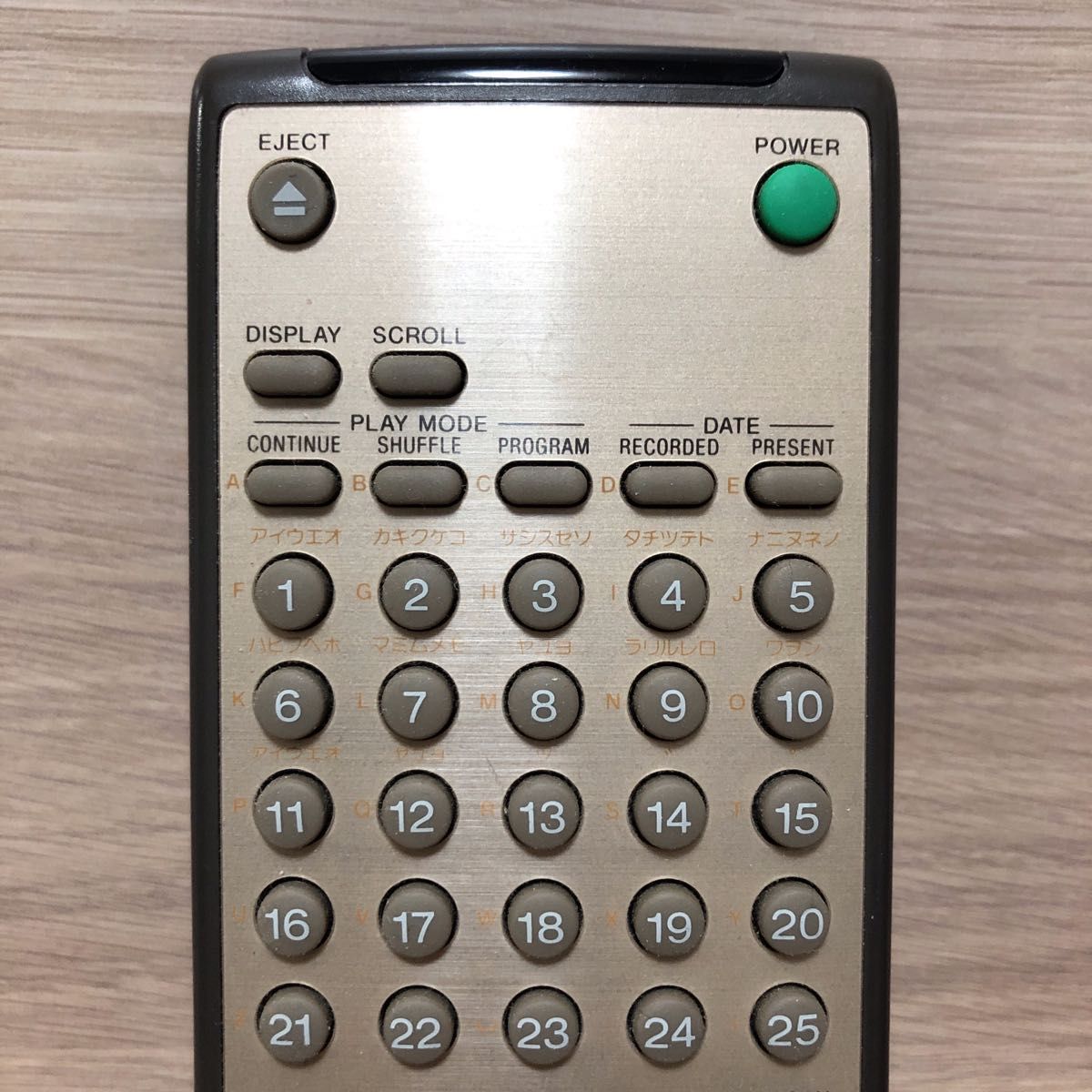 ソニー RM-D3000M MDデッキ用 リモコン MDS-J3000付属品 動作品 ソニー RM-D3000M MDデッキ用 リモコン MDS-J3000付属品 動作品