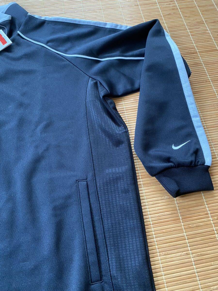  tag attaching unused new goods *NIKE jersey outer garment *L / black / training wear / Nike / dry Fit 