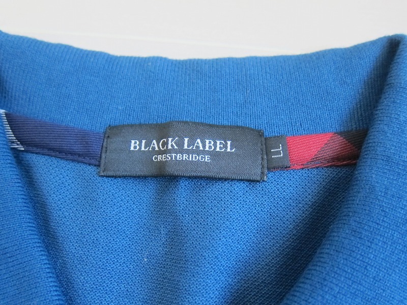 ブラックレーベル クレストブリッジ BLACK LABEL CRESTBRIDGE ポロシャツ LL_画像4
