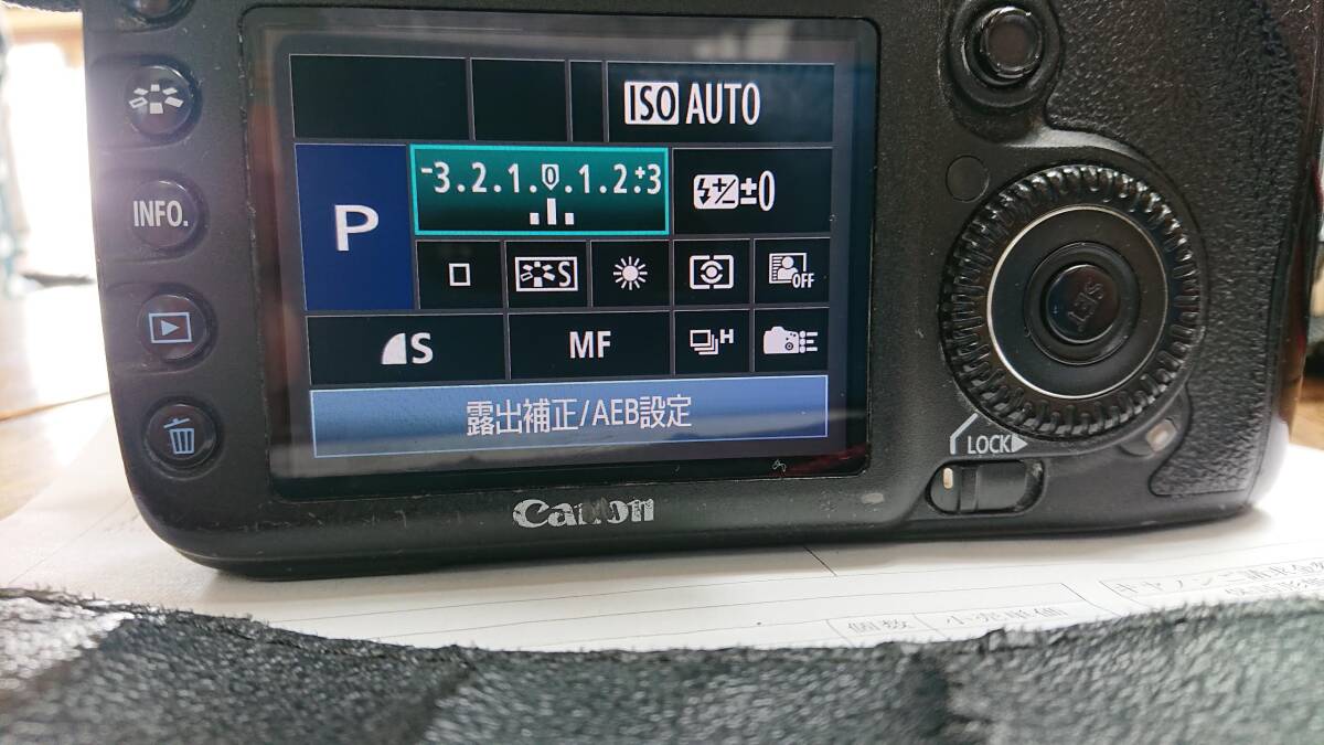 Canon eos 7D 使い込んでいます/メンテ歴あり　スペアや試し撮りには○ ジャンクですが動作は確認 SanDisk CF 16GB付_画像7