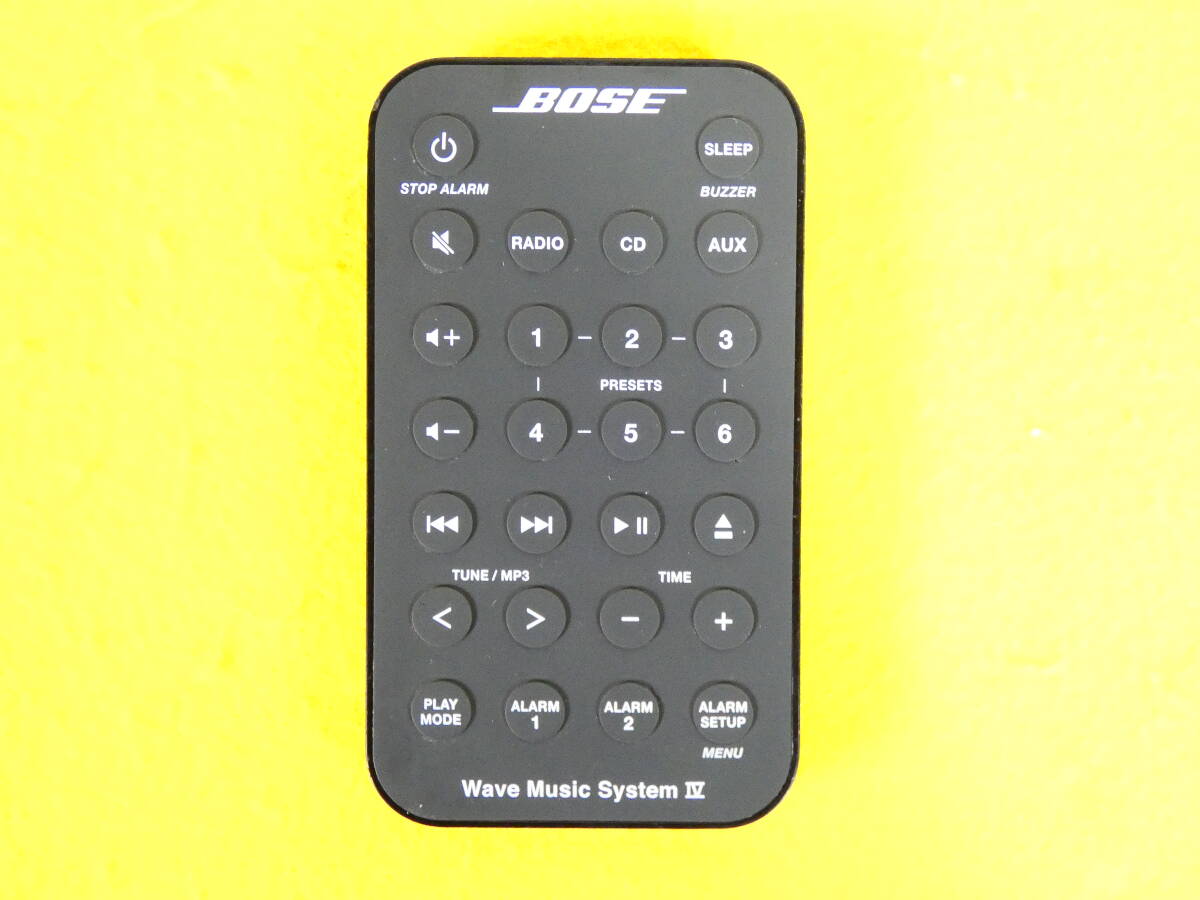 BOSE ボーズ Wave Music System Ⅳ リモコン ＠送料370円(4)の画像1