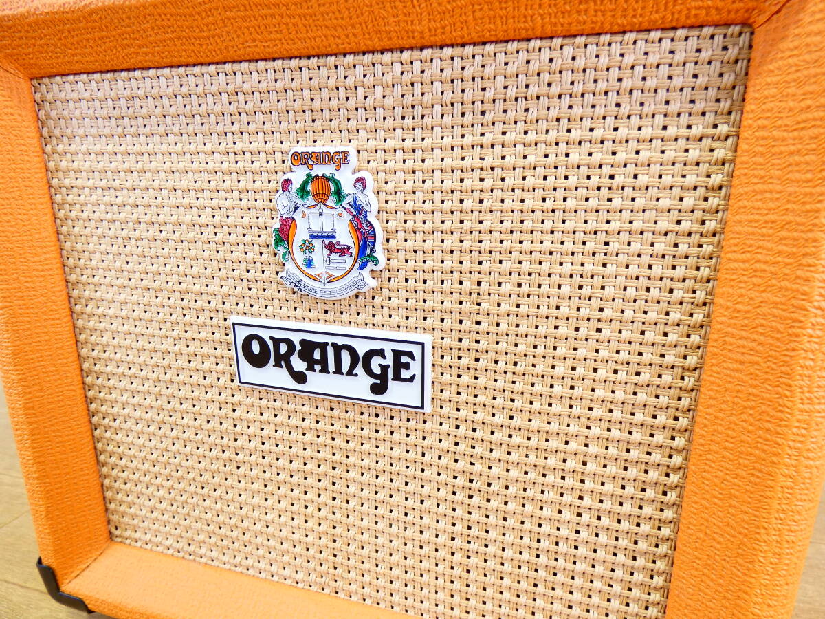 【USED!ORANGE ギターアンプ CRUSH 12L CR12L★オレンジ/コンボタイプ/電源コード付き＠80（4）】の画像4