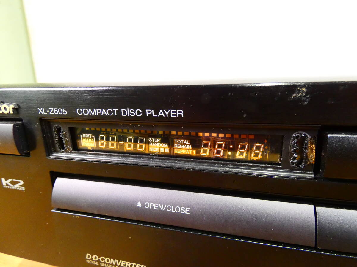 Victor Victor XL-Z505 CD player sound equipment audio * Junk / electrification OK! @120 (4)