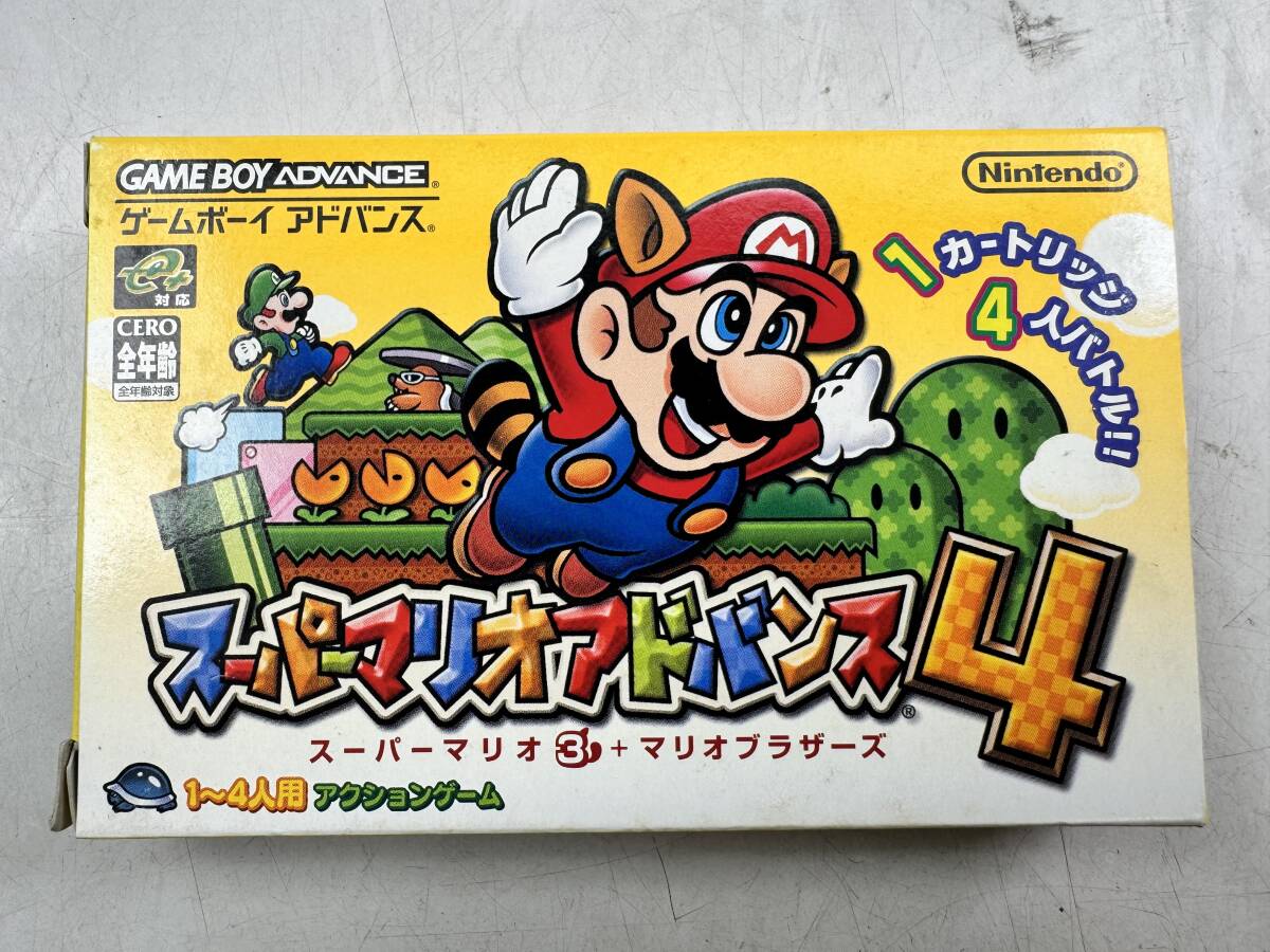 ![ used ]Nintendo GAME BOY ADVANCE box instructions attaching soft super Mario advance 4 nintendo Game Boy Advance @ postage 370 jpy (4)