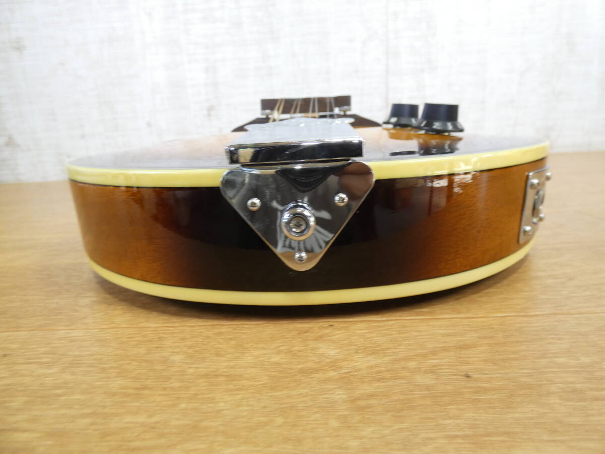[USED!K.Garage Flat mandolin pattern number unknown * electro mandolin / case attaching * present condition goods @140(5)]