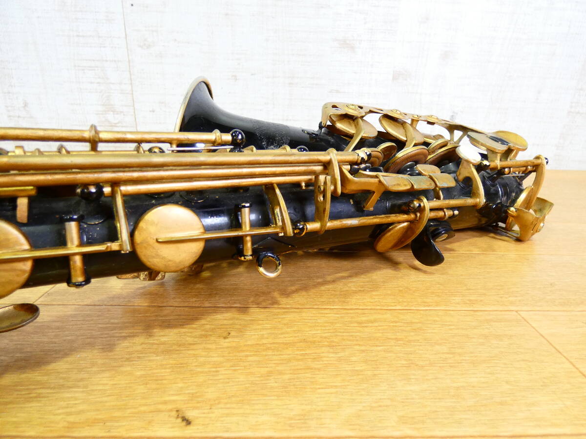 *[USED!ORIENT alto saxophone pattern number unknown * Orient / wind instruments / case attaching / necessary repair * present condition goods @120(4)]