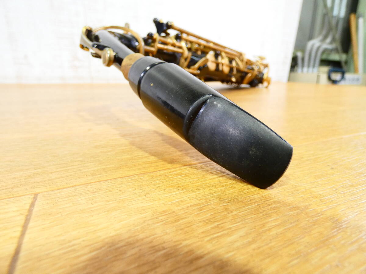 *[USED!ORIENT alto saxophone pattern number unknown * Orient / wind instruments / case attaching / necessary repair * present condition goods @120(4)]