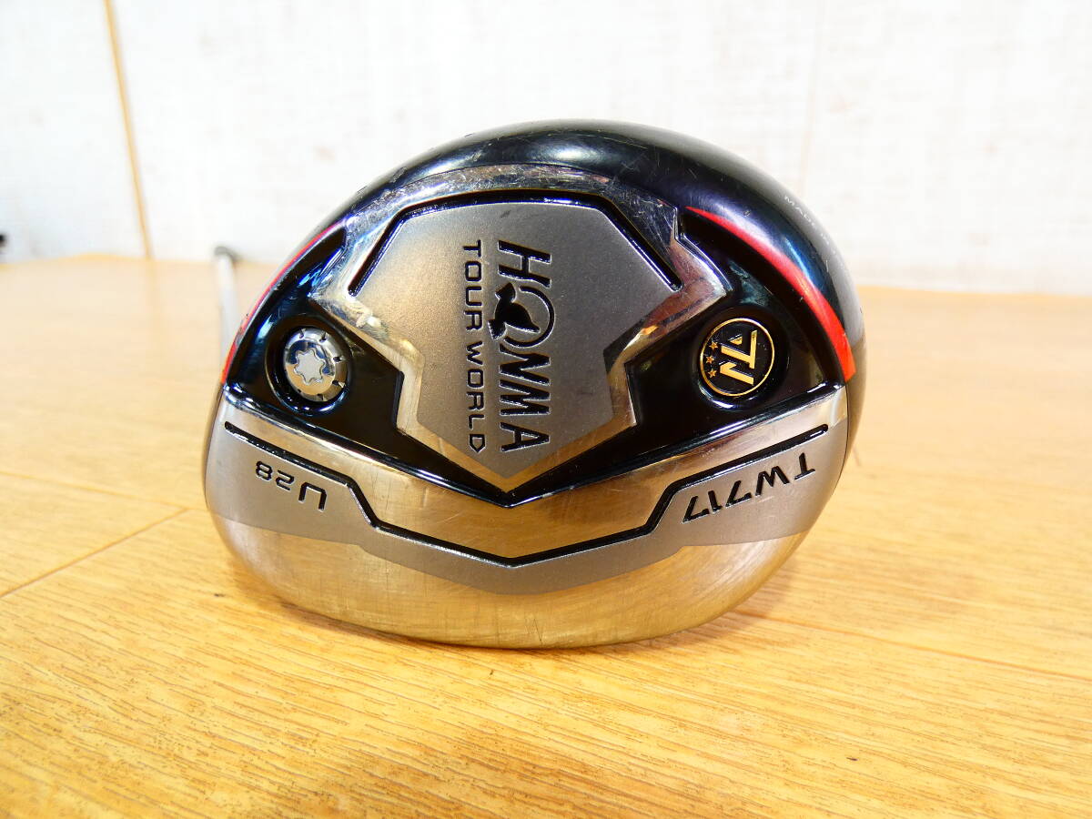 ■HONMA ホンマ ユーティリティ TOUR WORLD TW717 U28 ARMRQ6 49 FLEX:R 現状品＠140(05)_画像1