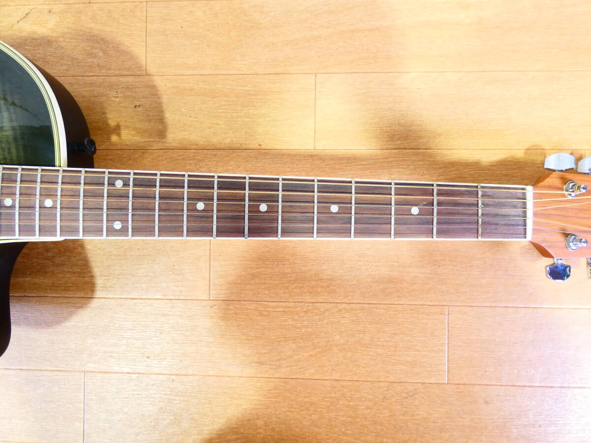 【S) USED!ANBOY エレキアコースティックギター REGALO SERIES REA-35E TK★アンボーイ/レガロシリーズ ※現状品＠170（5）】_画像8