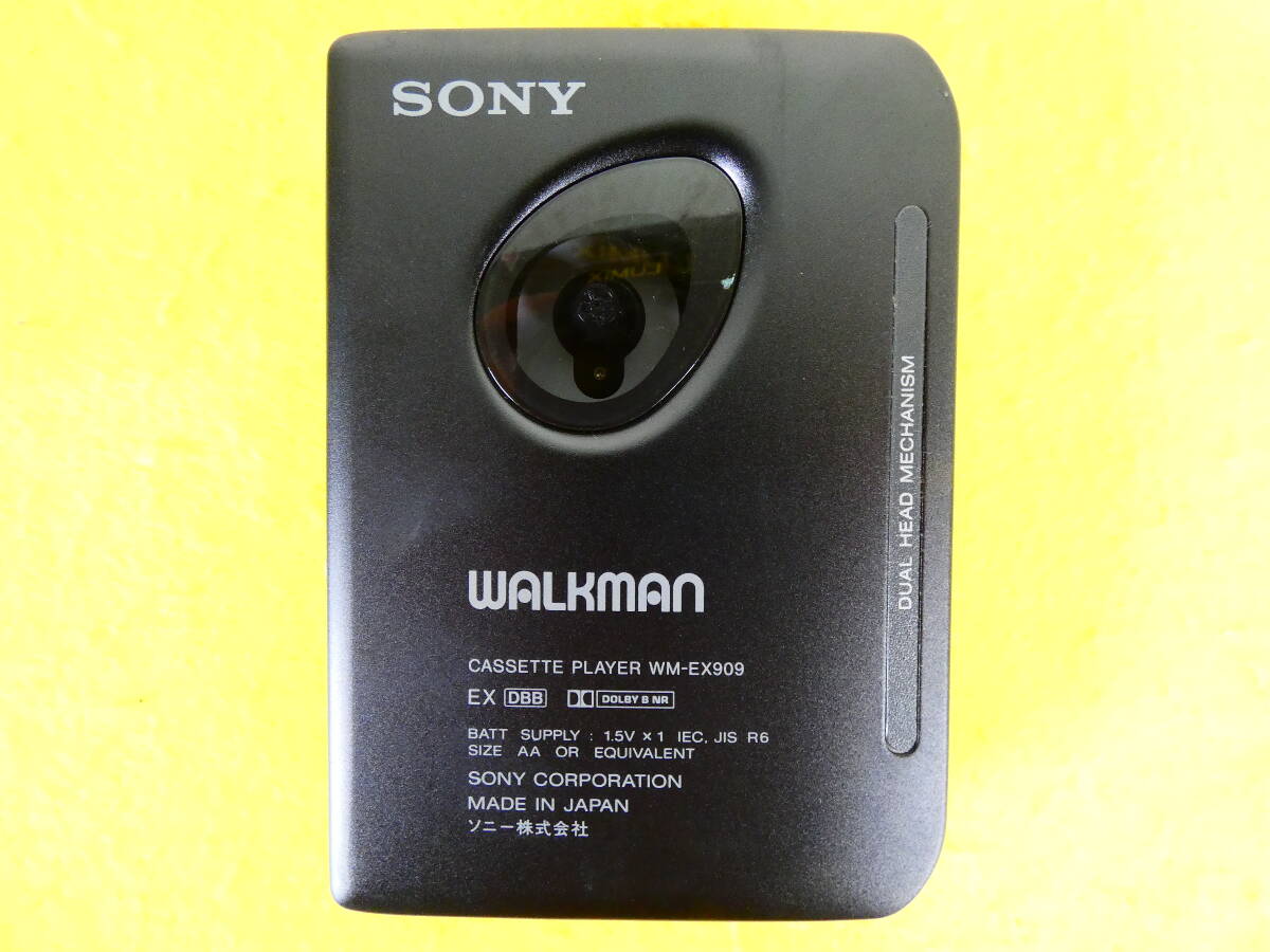 SONY ソニー WM-EX909 WALKMAN ポータブルカセットプレーヤー 音響機器 オーディオ ※ジャンク/通電OK！ @送料520円 (5)_画像6