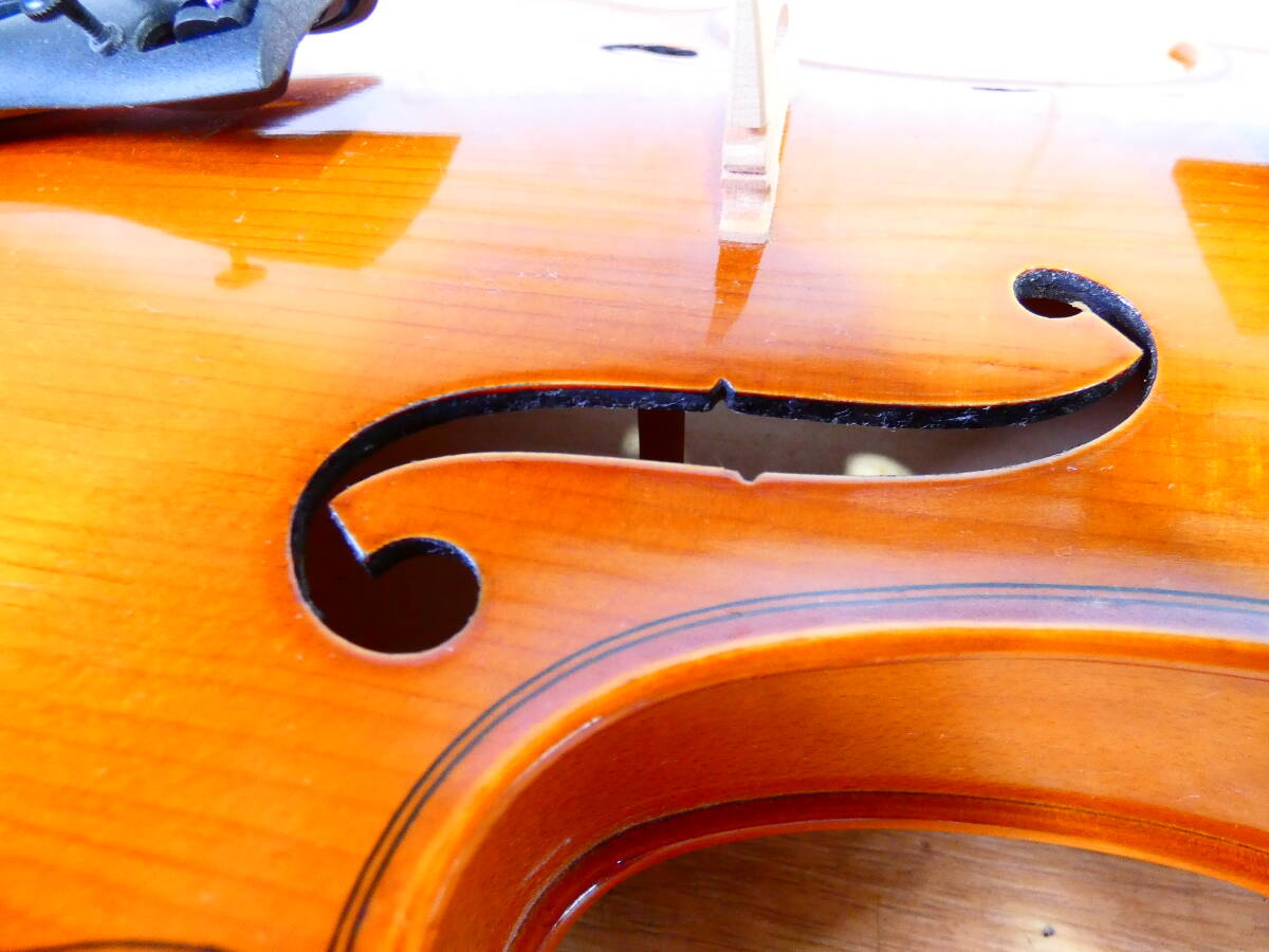 【USED!Andreas Eastman バイオリン VL80 Size:4/4★アンドレア イーストマン/Anno2015/弓・ケース付き ※現状品＠140（5）】 _画像6
