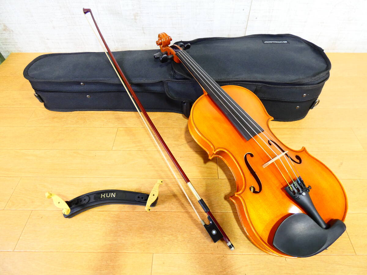 [USED!Andreas Eastman violin VL80 Size:4/4* Andre a East man /Anno2015/ bow * case attaching * present condition goods @140(5)]