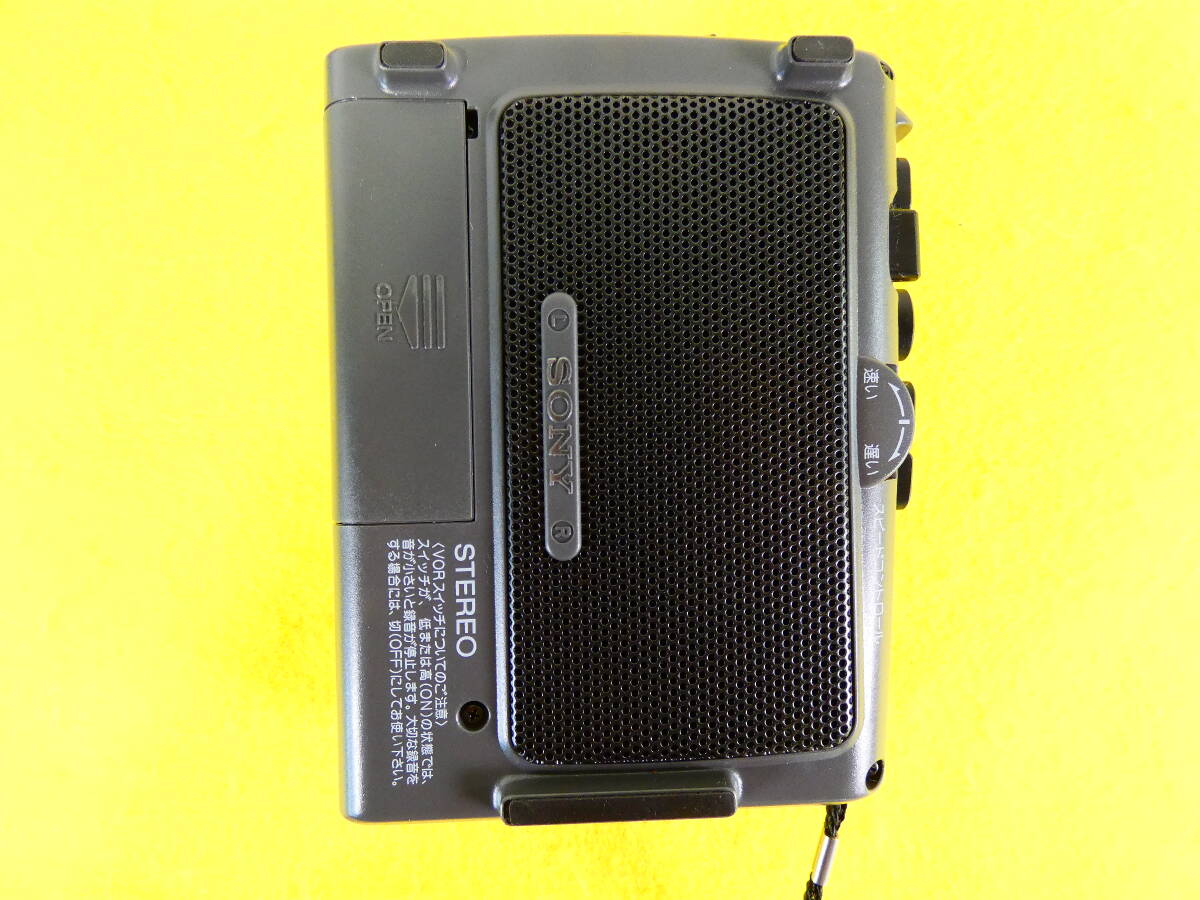 SONY ソニー TCS-60 WALKMAN ポータブルカセットプレーヤー WM-EX600 音響機器 オーディオ @送料520円 (5)_画像4